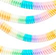Guirnalda de papel pastel set x4u
