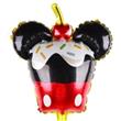 Globo Mickey Cupcake Rojo 30cm