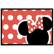 Individuales Minnie roja 8u