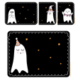 Individuales Halloween BOO 8u