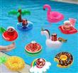 Inflable posavasos Nube y arco iris