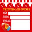 Invitación Circo 12u