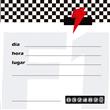 Invitación Fórmula Uno 12u