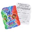 Invitaciones Héroes en Pijamas 10u