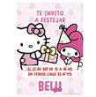Invitación Kitty & Melody Pers