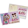 Invitaciones LOL 10u