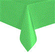 Mantel rectangular liso verde manzana