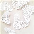 Mariposas caladas blancas 6u