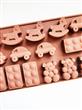 Molde silicona mix formas baby