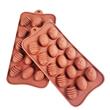 Molde silicona 15 huevitos chicos