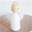 Angelito Peg doll. Blanco