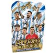 Piñata Mundial AFA campeones