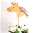 Pinche para torta Caballos con flecos