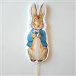 Pinche para torta Peter Rabbit con flores