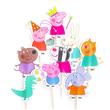 Pinches formitas Peppa Pig 12u