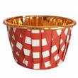 Pirotín met cuadrille rojo con dorado 10u