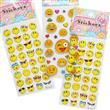 Stickers en plancha emoticones surtidas 1u