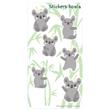 Stickers en planchitas Koala 6u