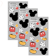 Stickers en planchitas Mickey 6u