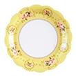 Plato vintage amarillo 6u