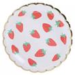 Plato redondo onditas met Frutillas 8u
