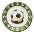 Plato forma pelota Futbol con pasto 10u