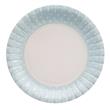 Plato gde. borde celeste pintitas 10u