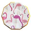 Plato octogonal Flamingle 10u