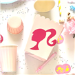 Pochocleras Barbie pink 6u