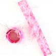 Pulsera brazalete plumas rosas