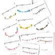 Pulseras Cool. Diseños surtidos 1u