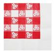 Servilleta chica cuadrille (Gingham) 48u