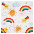Servilletas Sol y arco iris 12u