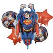 Globos Set Superman x5