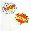 Pinche para torta Set POOF y BOMM 2u