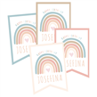 Stickers grandes Nordic Rainbow 16u Pers