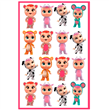 Stickers plancha Bebes Llorones 16s 1u