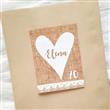 Stickers rectangulares grande Kraft y encaje 16u Pers
