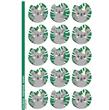 Stickers plancha redondas Koala 15u