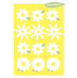 Stickers plancha Margaritas 12s 1u