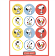 Stickers plancha Snoopy 12s 1u