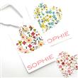 Tarjetitas dobles con cinta (3mts) Liberty 16u Pers
