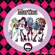 Tarjetitas Monster High 20u Pers