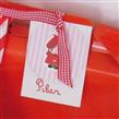Tarjetitas dobles con cinta Caperucita Roja 16u Pers