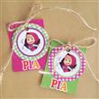 Tarjetitas dobles e hilo Masha 16u Pers