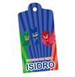 Tarjetas largas con cinta Héroes en Pijamas 24u