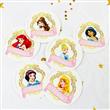 Tarjetitas redondas Princesas 20u Pers