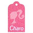 Tarjetas largas con cinta Barbie 20u Pers