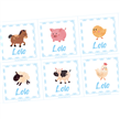 Stickers cuad. Granja Celeste 16u Pers