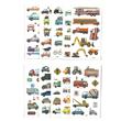 Planchita de tatuajes transportes 10u